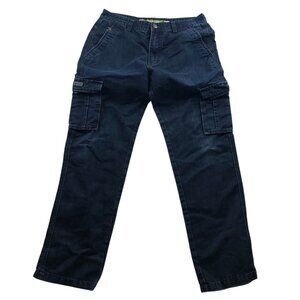 AFSJeep Mens Cargo Jeans 33 Straight Classic Casual 1961 Vintage Black Denim
